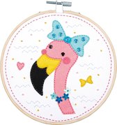 Vervaco Knutselkit met vilt Flamingo Kits 4 Kids PN-0186176