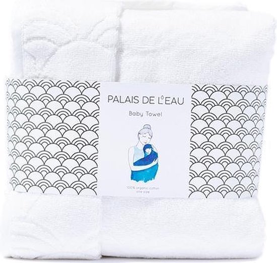 Palais de l'eau - Baby Towel - White