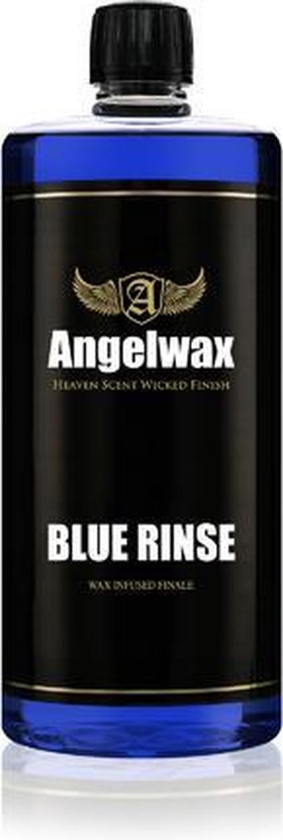 Angelwax Blue Rinse 1L wax infused finale - super simpele “spray-on en rinse-off methode” -Angelwax Blue Rinse verkort uw droogtijd - toegevoegde carnauba wax