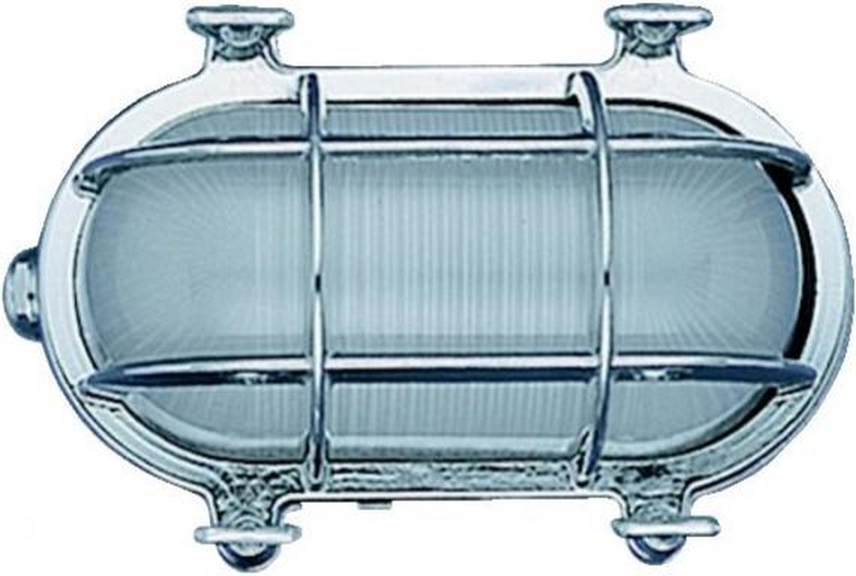 ARC Marine waterdichte verchroomde Schotlamp 17,5 cm