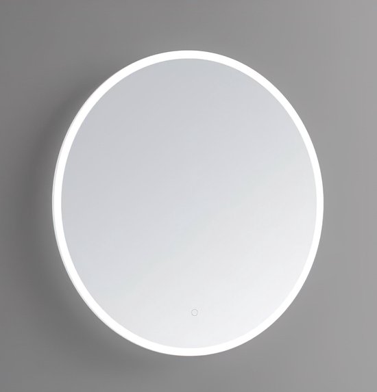 Ronde spiegel 60CM met LED verlichting, 3 kleur instelbaar & dimbaar |  bol.com
