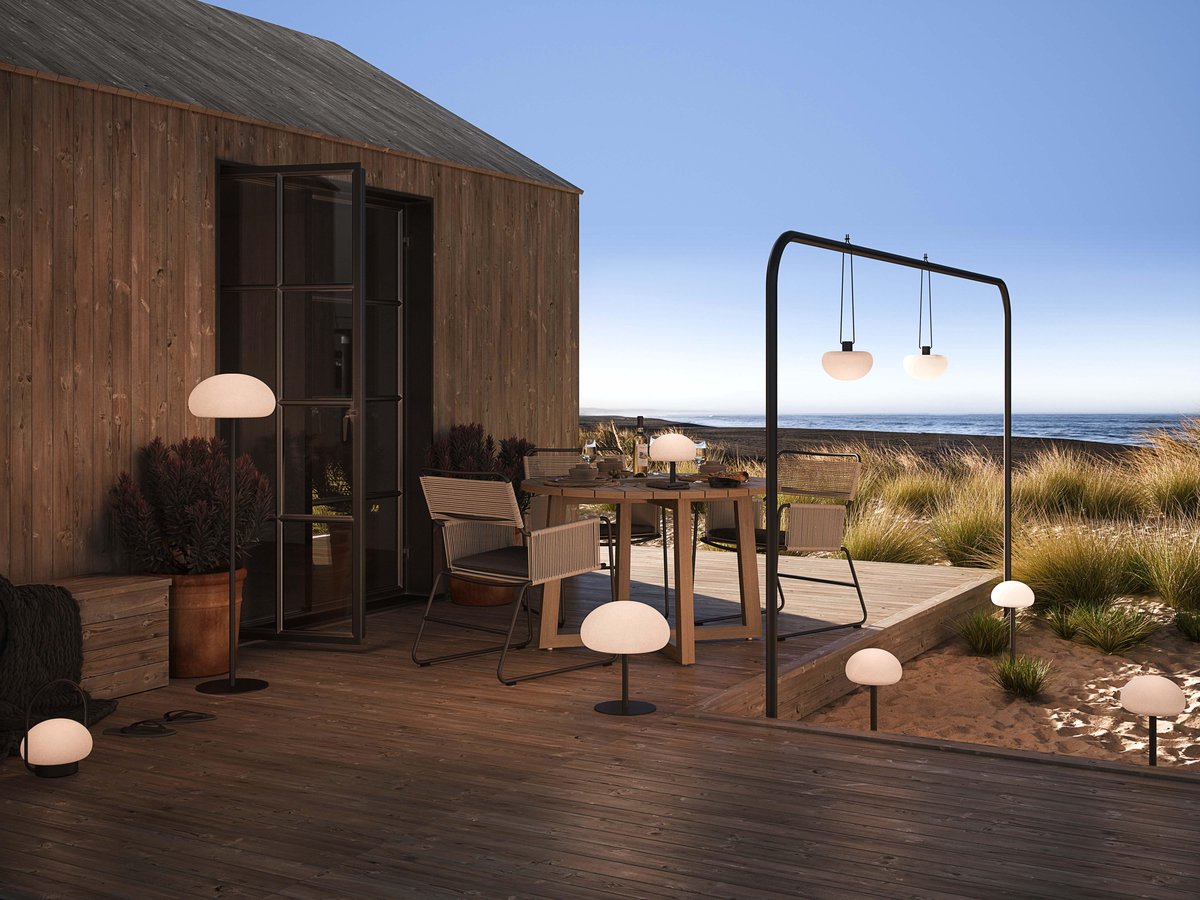 Nordlux Sponge spot de jardin à piquer sur batterie, module LED blanc