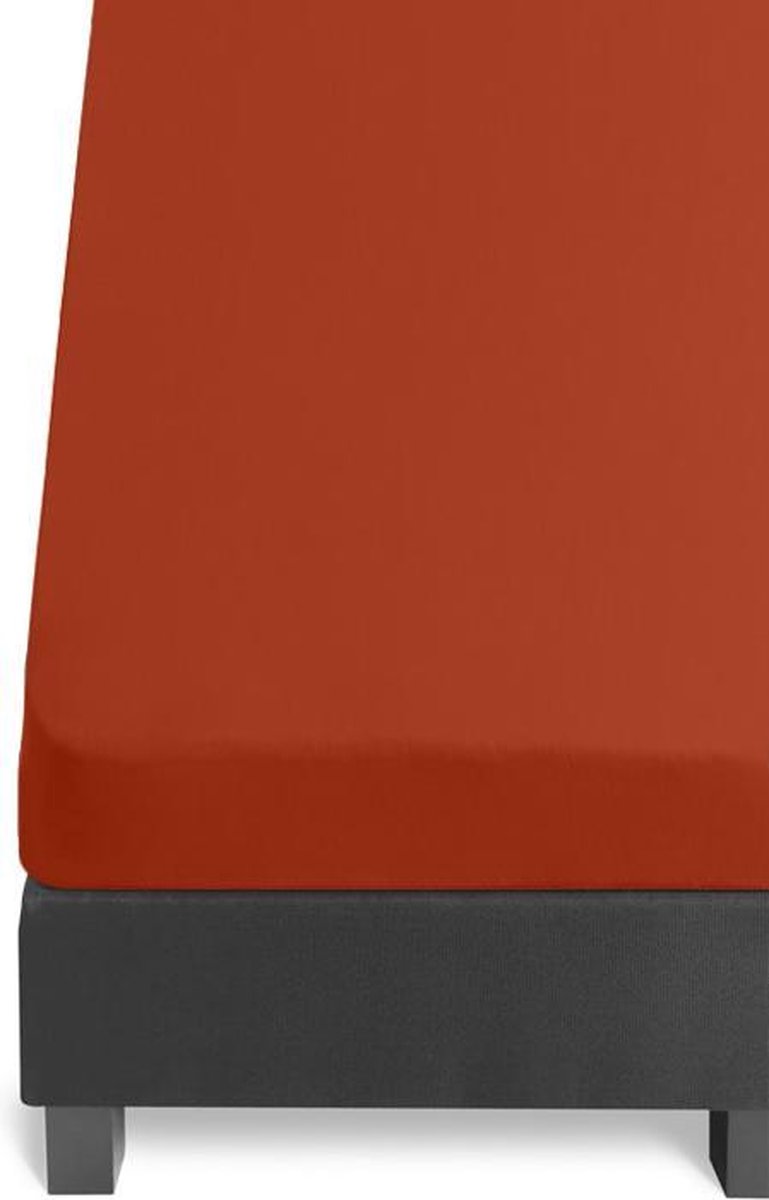 Beddinghouse Jersey Hoeslaken - 180x200/210 cm - Terra