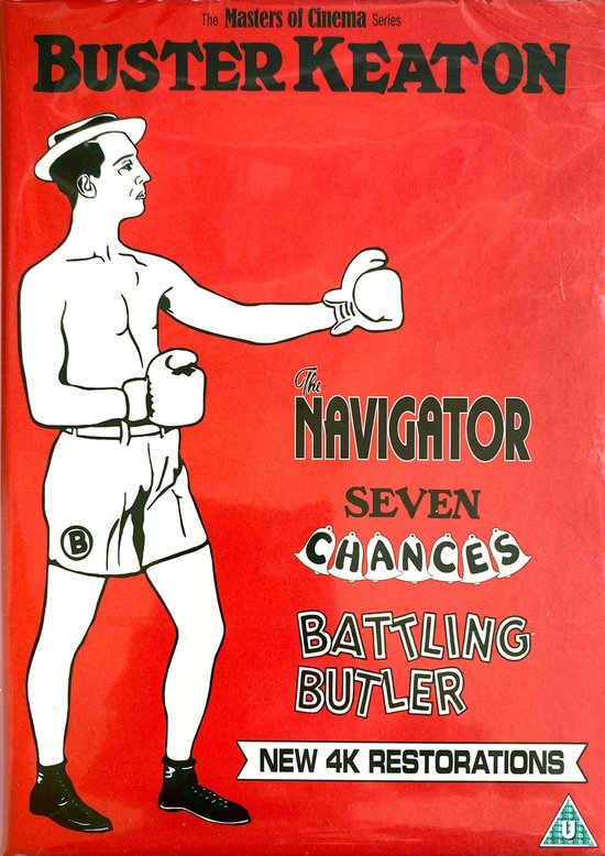 Buster Keaton: 3 Films (Volume 2) (The Navigator, Seven Chances, Battling Butler) Limited Edition Blu-ray