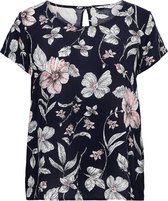 Onlfirst One Life Ss Aop Top Noos W 15198608 Night Sky/flower Lea