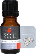 Soil Biologische Etherische Olie Munt - 10 Ml - Organic Spearmint - Mentha Specata