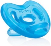 Nuby Orthodontische Fopspeen Junior Siliconen 12 Cm Blauw