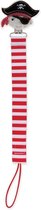 Nuby Speenkoord Pacifinder 18 Cm Junior Rood/wit Piraat