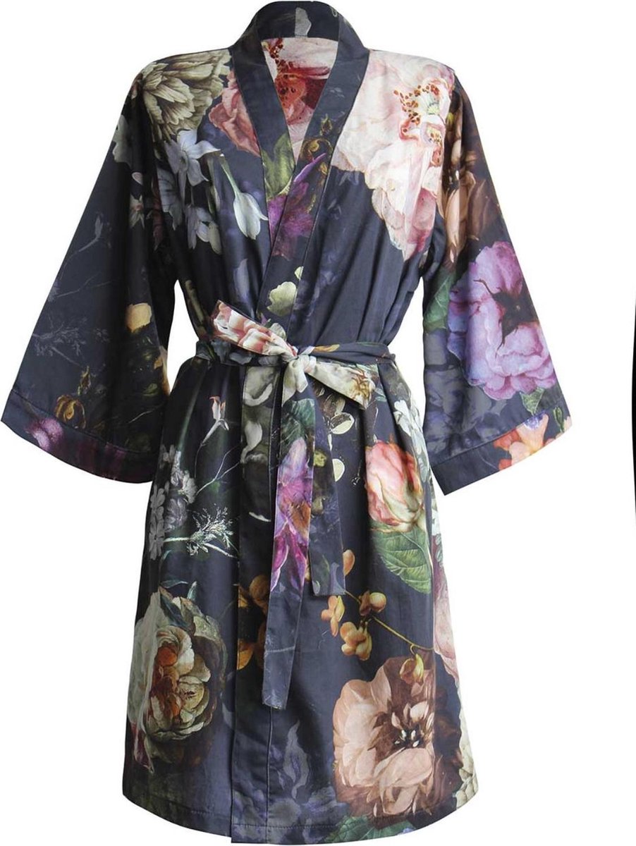 Essenza Dames Nachtmode kimono XL - Night Blue