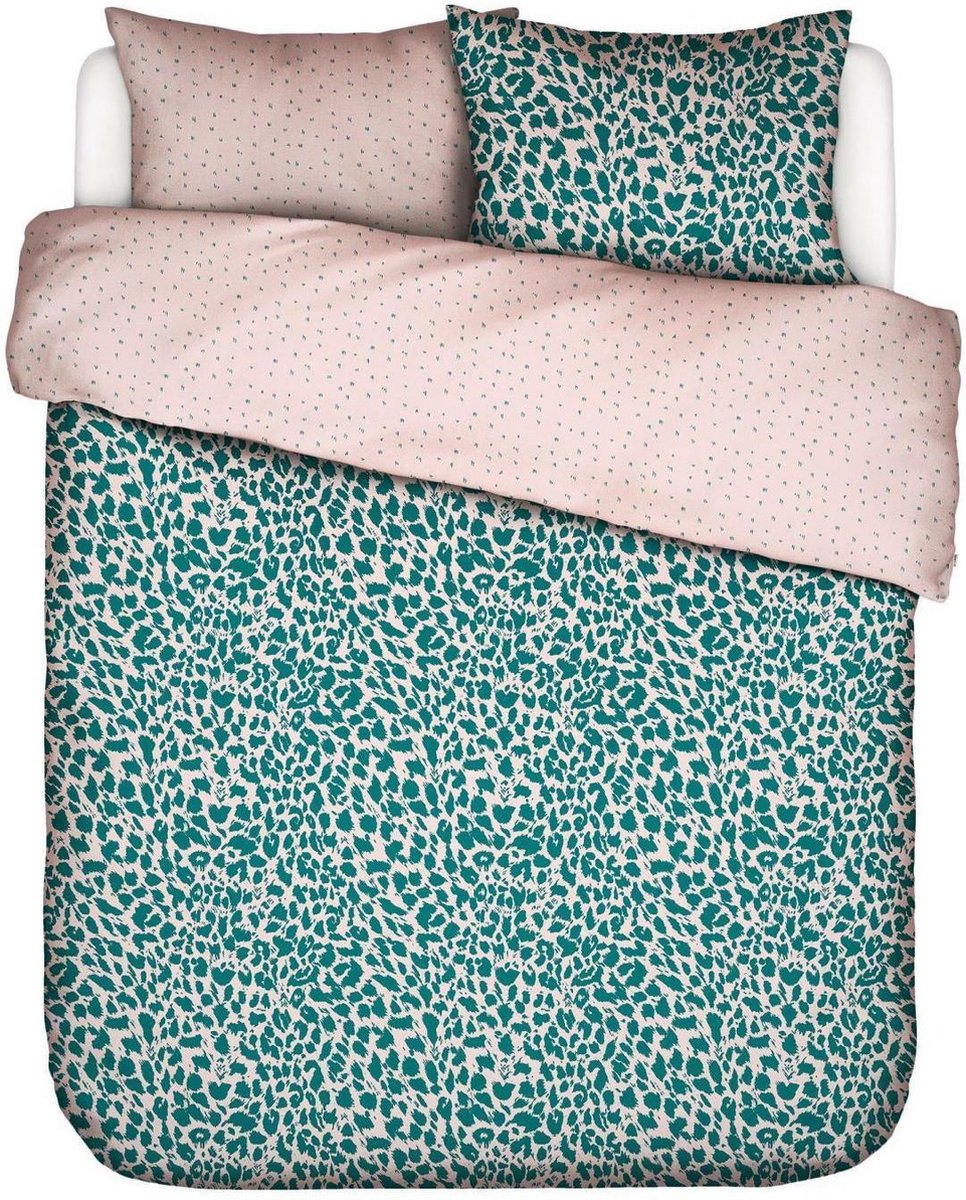 Covers & Co dekbedovertrek Wild thing petrol 140x200/220