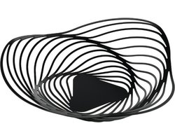 ALESSI TRINITY SCHAAL - FRUITSCHAAL 43CM ZWART