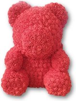 rozenbeertje / rozen beer 40cm / beer knuffel / rozen teddybeer / moederdag / cadeau voor vrouw/ rose bear