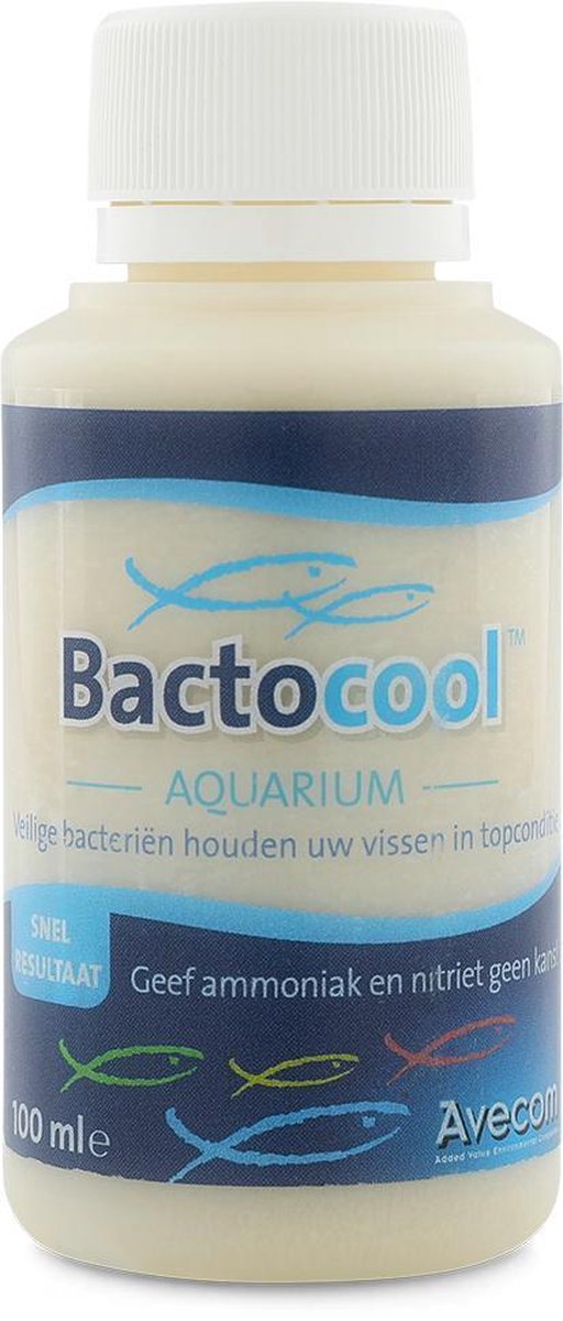 Bactocool® Aquarium 100 mL - levende en veilige bacterien - geef ammoniak  en nitriet... | bol.com