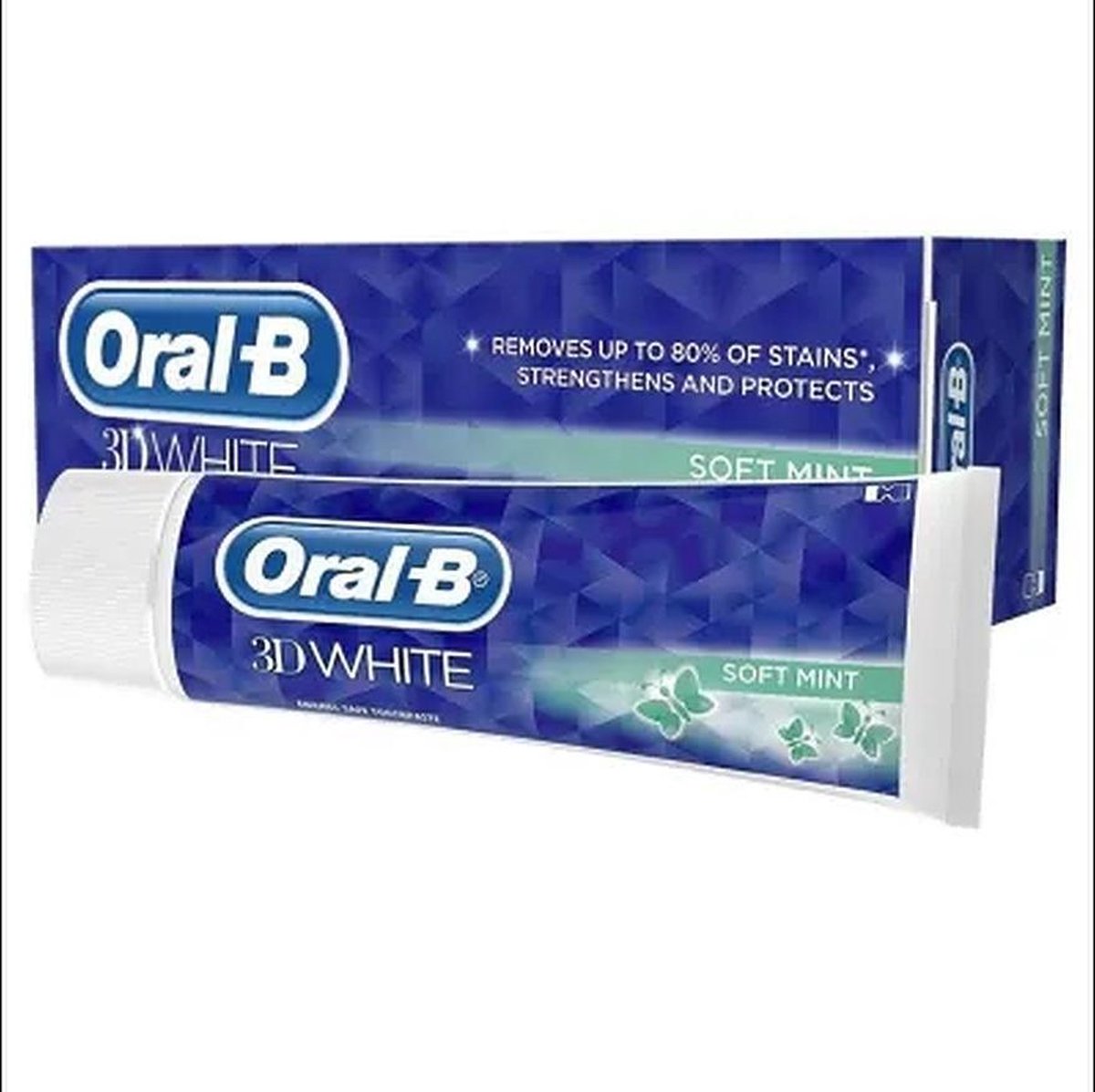 3x Oral-B Tandpasta – 3D White Soft Mint