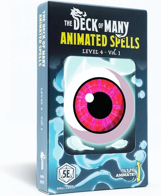 Afbeelding van het spel The Deck Of Many Animated Spells: Level 4 - Vol 1