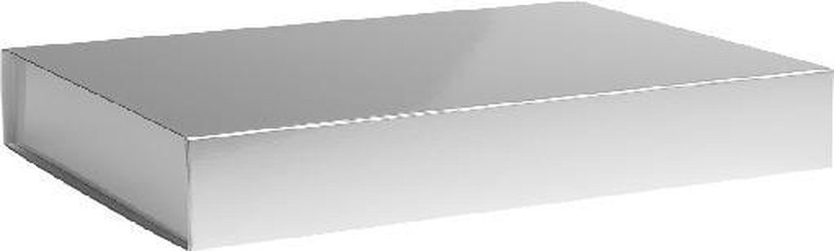 Geschenkdoos opbergdoos ZILVER, 22x16,5x3cm (5 stuks)