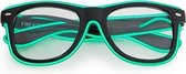 Freaky Glasses® - lichtgevende bril - LED brillen - Feestbril - Party - Festival - Rave - neon groen