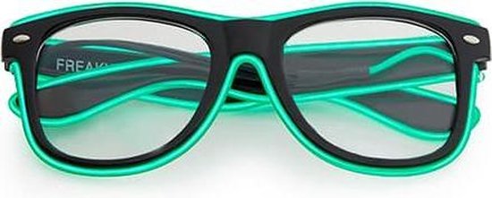 Freaky Glasses® - lichtgevende bril - LED brillen - Feestbril - Party - Festival - Rave - neon groen - Freaky Glasses
