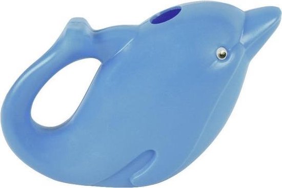 Automatisch afbreken Normaal Plastic dieren gieter blauwe dolfijn voor kinderen 26 cm - Dolfijn konijn  kinder... | bol.com