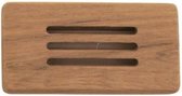 ARC Marine teakhouten Ventilatierooster 12,5 x 6,5 cm inbouwmontage