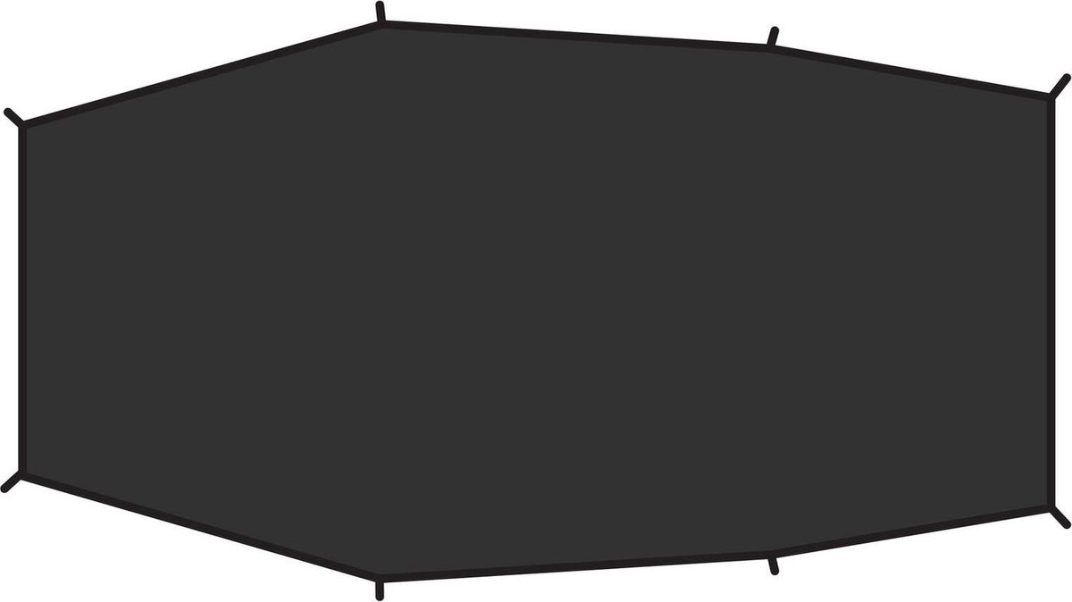 Fjällräven Lite 3 Grondzeil, black