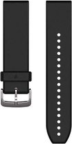 Garmin Quickfit 22 mm - Siliconen Horlogeband - Zwart