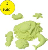 Kinetic Sand 1 Kilo - Magic Play Sand - Magic Sand - Vert