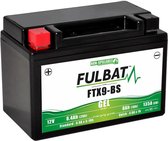 Fulbat Accu Fulbat YTX9-BS Gel 12V 8Ah (Onderhoudsvrij)