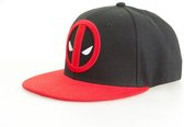 Deadpool - Logo Zwart en Rood Snapback