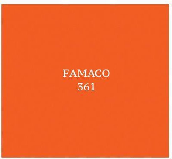 Famaco schoenpoets 361-orange - One size