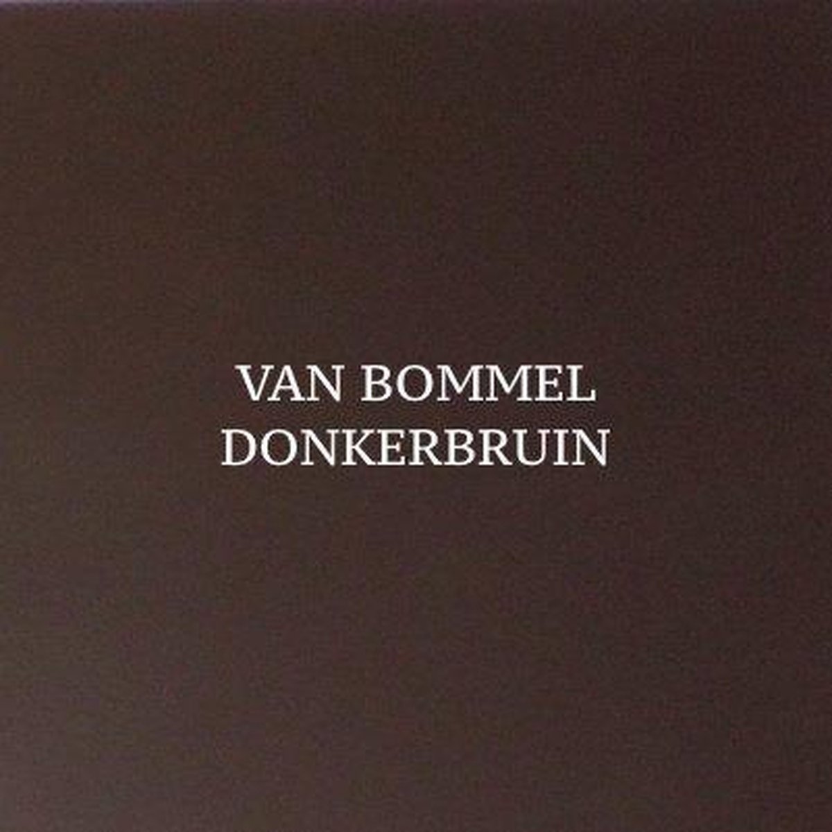 Van Bommel Schoensmeer Donkerbruin - One size | bol.com