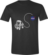 NASA - Astro Hose Heren T-Shirt - Zwart - S