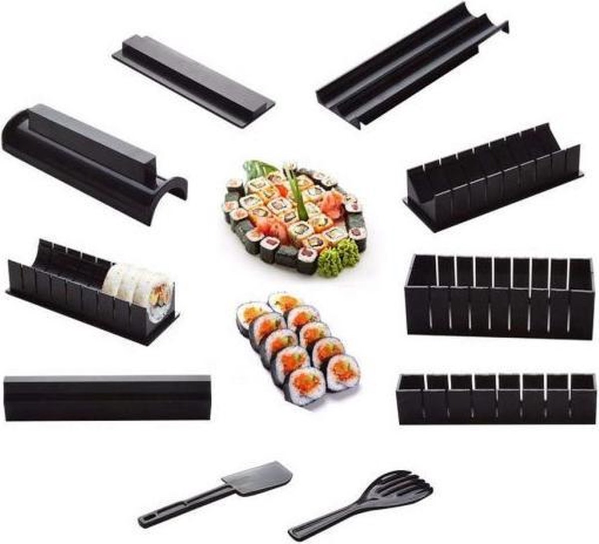 Kit sushi maki maker complet Appareil et Moules à Sushi Kit de