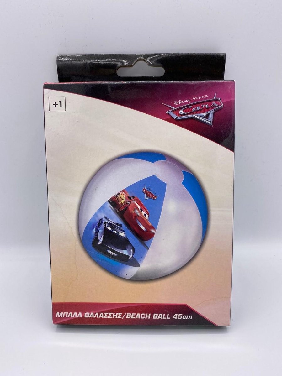 Disney PIXAR Cars Strandbal - Beach Ball - 45CM - Zwembad Speelgoed