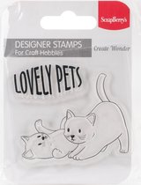 Scrapberry's: Lovely Pets Clear Stamp (SCB4907119)