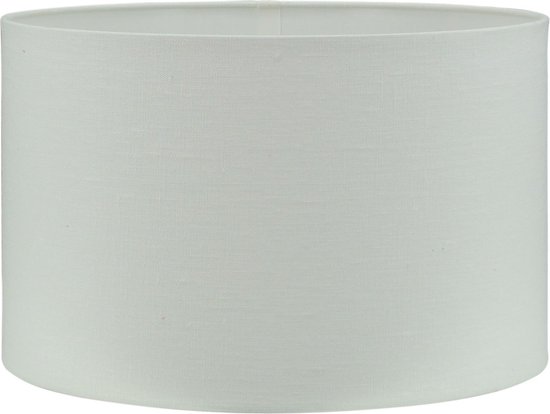 Lampenkap Cilinder - 35x35x22cm - Linnen wit