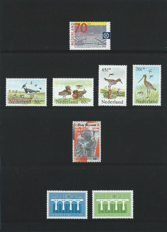 Thumbnail van een extra afbeelding van het spel Nederland Jaarcollectie Postzegels 1984