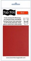 Wow Fab Foil | Red