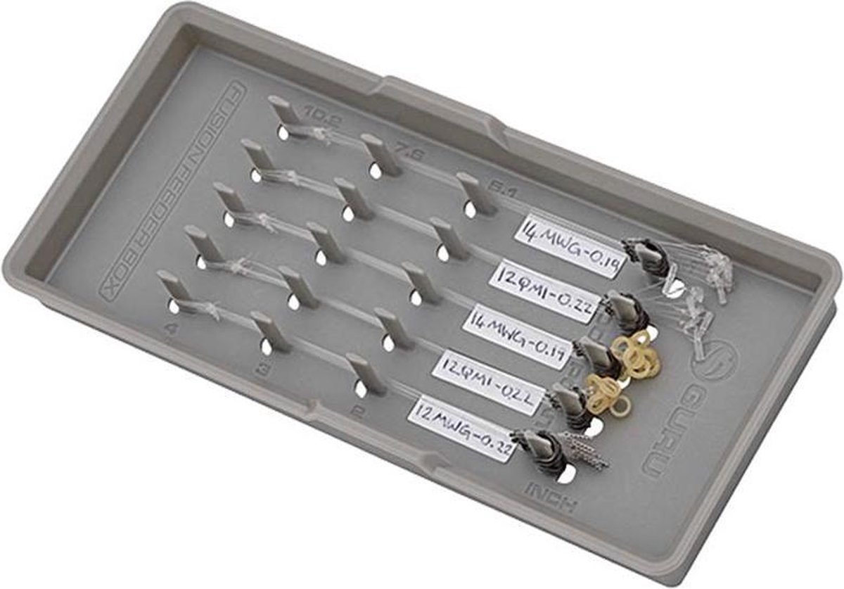 Guru Fusion Feederbox - Insert Rig Board - Grijs