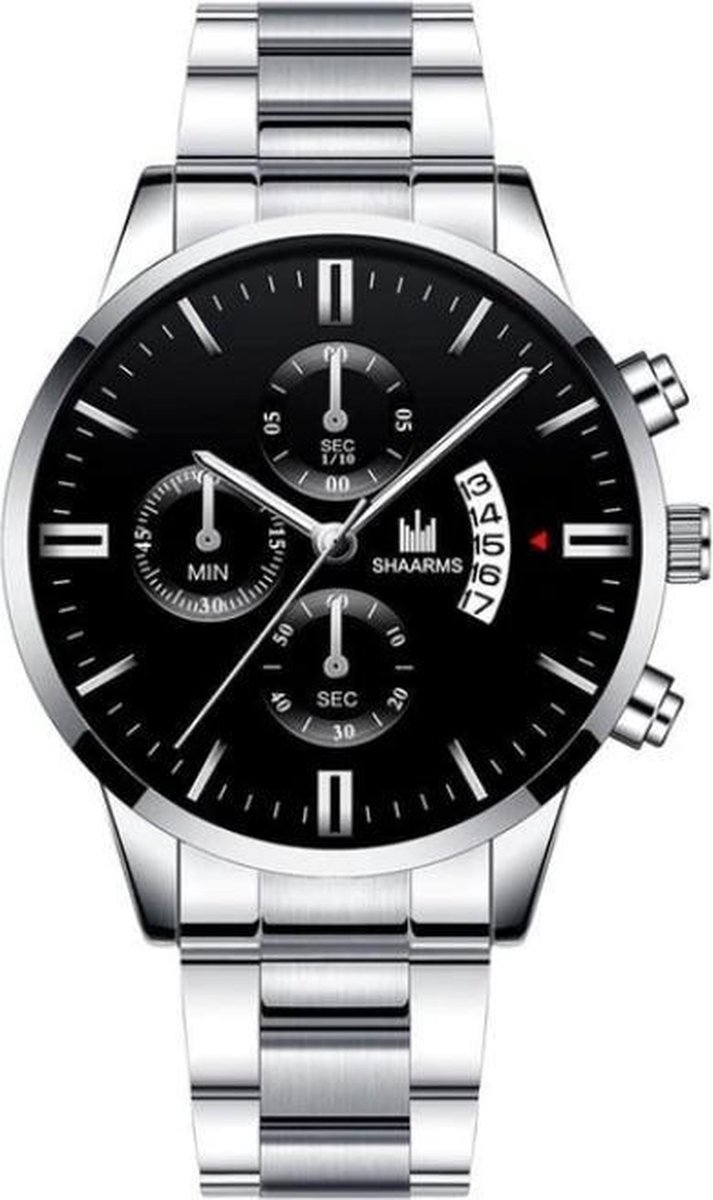 Staal Horloge heren kopen? Kijk snel! | bol.com