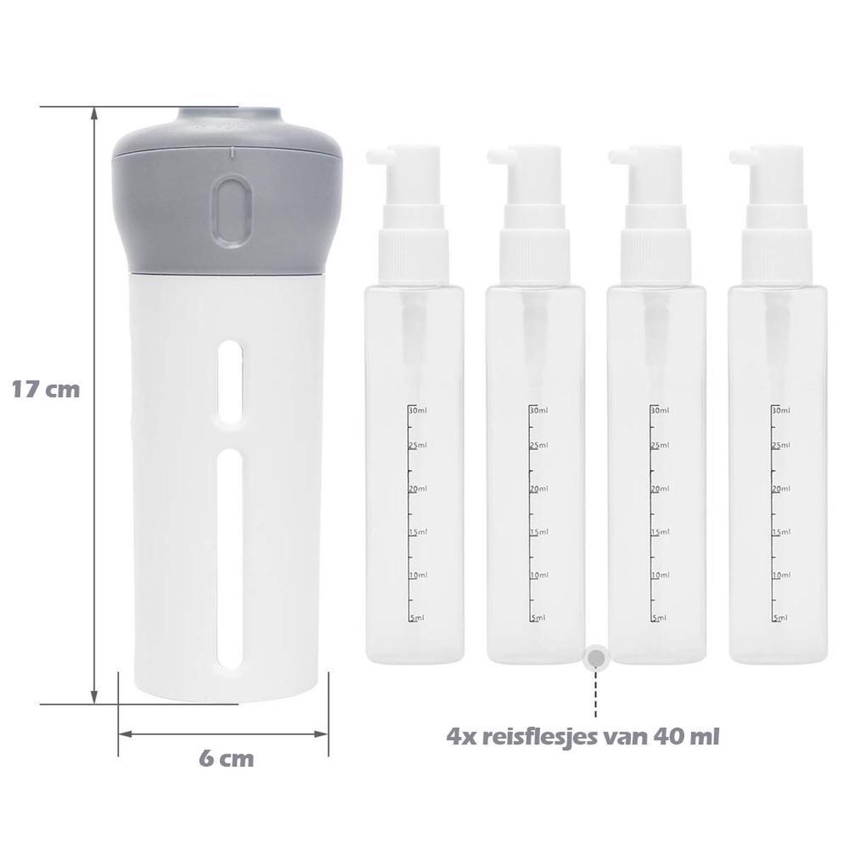 travel shampoo dispenser