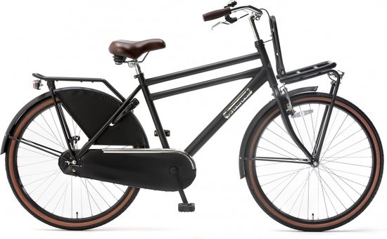 Vorming Integraal Dislocatie Popal Daily Dutch Basic Kinderfiets - Jongens - 26 inch - Zwart | bol.com