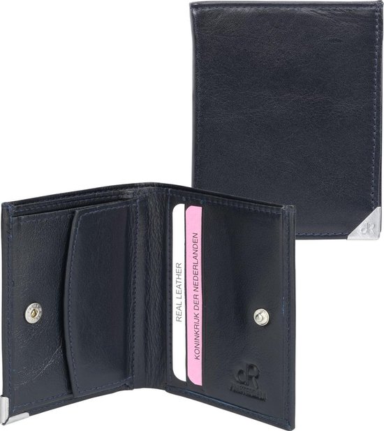 Dr amsterdam billfold - toronto - black - Portemonnee kopen | Mooie