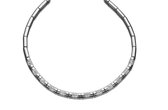 Velini jewels -CH6515W -Ketting -925 Zilver gerodineerd -Cubic Zirkonia