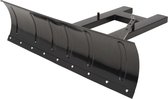 Sneeuwploeg voor heftruck - 150x38 cm zwart