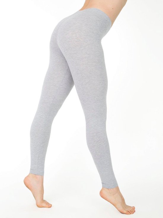 Basic Dames Legging - Maat L - Super Stretchy en Comfortabel - Grijs |  bol.com