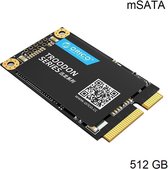Orico mSATA interne SSD 512GB  - Troodon serie - 3D NAND flash - Zwart