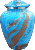 Urn Ocean swirl - urn voor as - volwassene - 2060