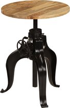 Bartafel massief mangohout 60x(76-110) cm