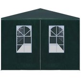 Partytent 3x9 m groen